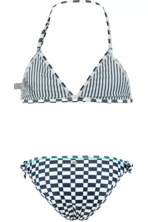 Maillots de bain<America Today Bikiniset imprimé sur toute la surface Check2 | Navy