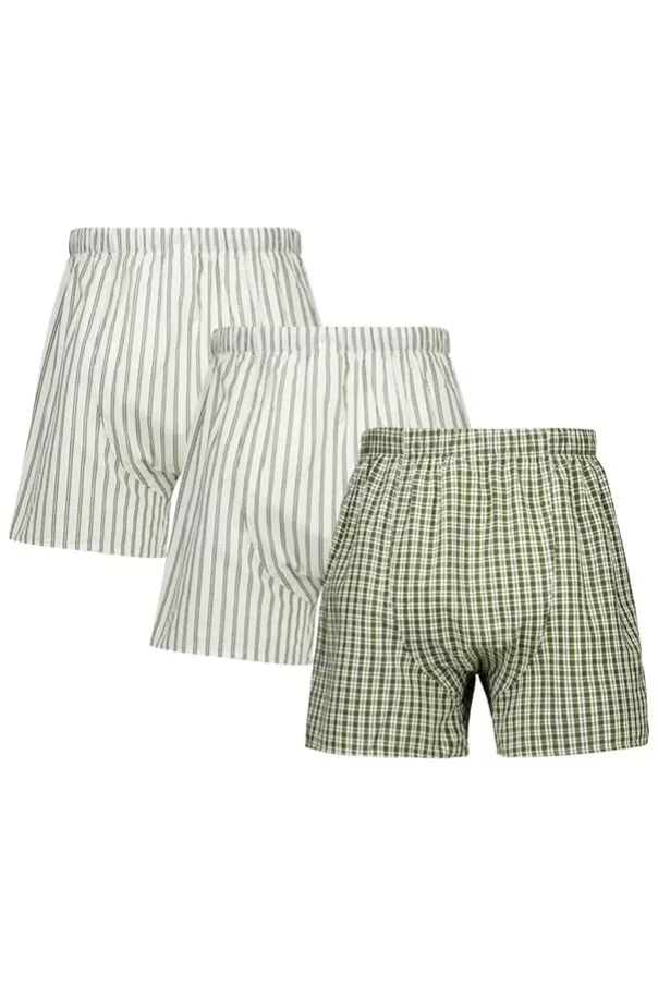 Sous Vetements & Lounge<America Today Boxershort Thomas 3P Olive