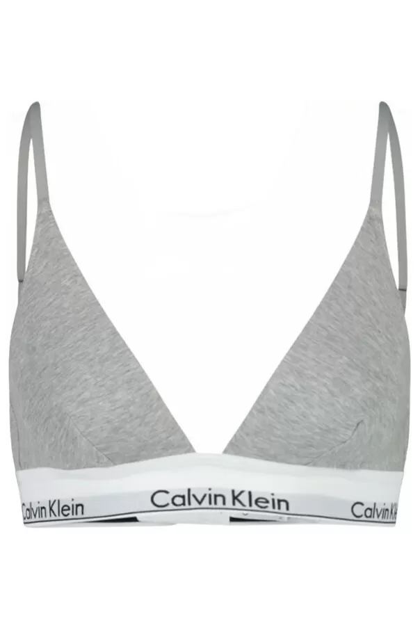 Calvin Klein | Sous vetements& Lounge<America Today Bralette Calvin Klein triangle Black | Greymelange