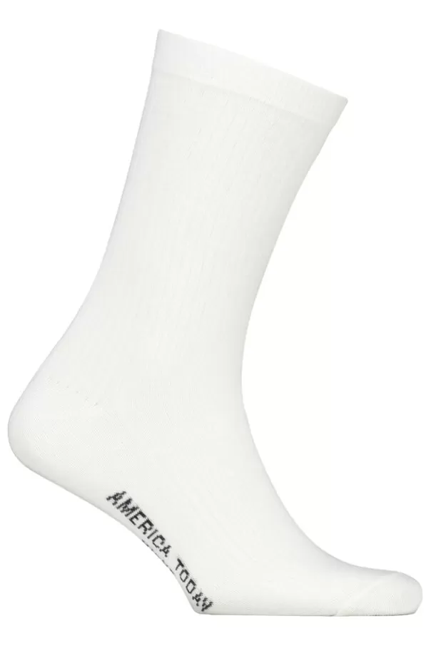 Chaussettes | Accessories<America Today Chaussettes Tessy Offwhite | Cypress