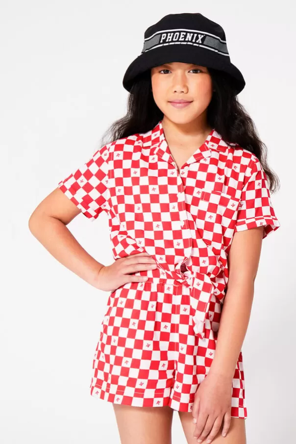 Blouses<America Today Chemise Brooke JR Red/pink
