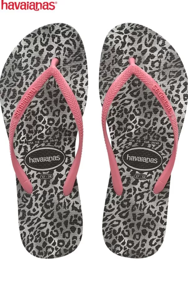 Chaussures | Chaussures<America Today Havaianas Slim Animal Black