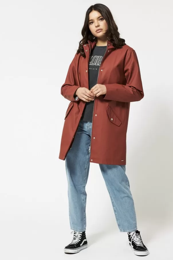 Vestes | Women's raincoats<America Today Imperméable femme doublé long