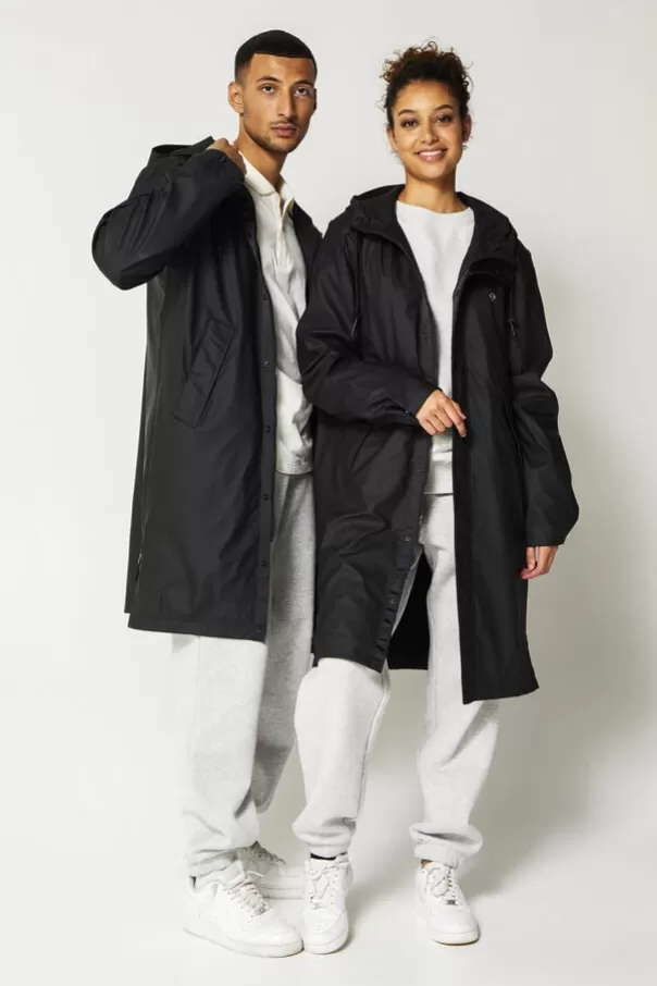 Vestes | Men's raincoats<America Today Imperméable Jace X Black | Navy | Cypress