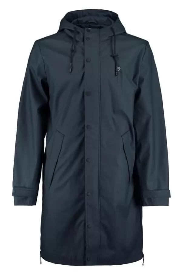 Vestes | Men's raincoats<America Today Imperméable Jace X Black | Navy | Cypress