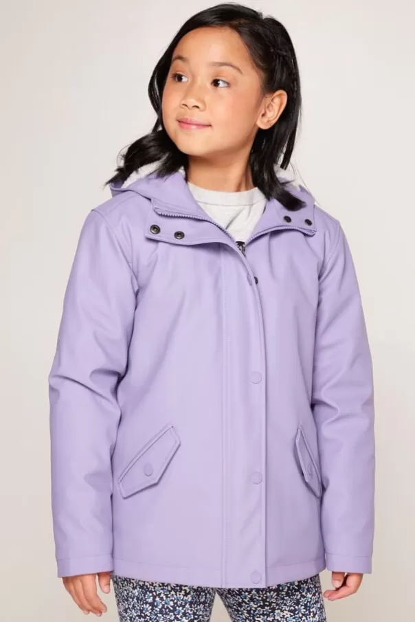 Vestes | Girls' raincoats<America Today Imperméable Janice Teddy JR Black | Navy | Sage