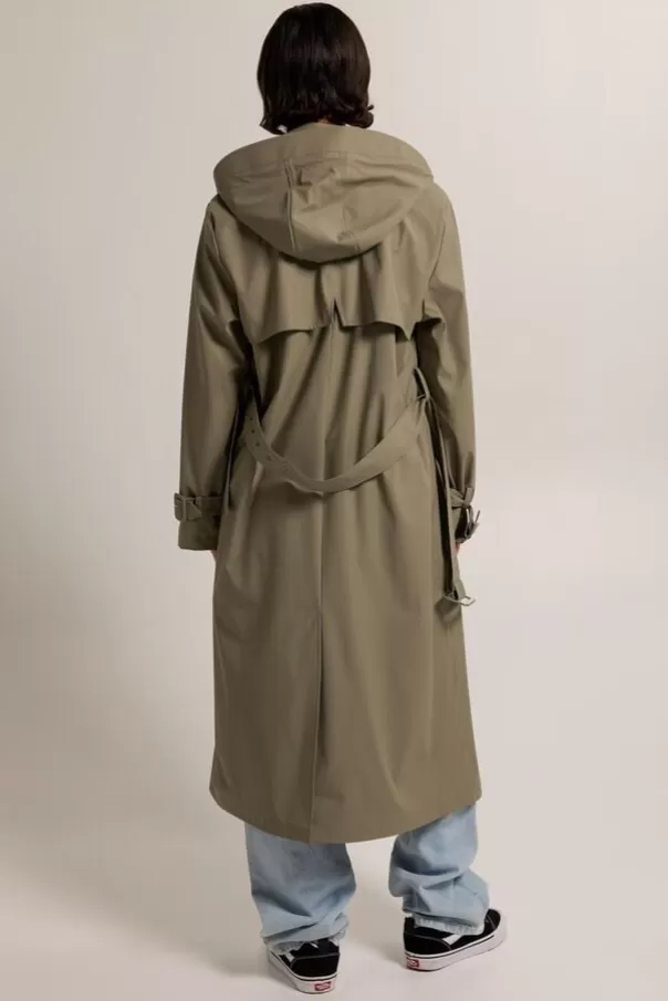 Vestes | Women's raincoats<America Today Imperméable Joan Khaki | Sage