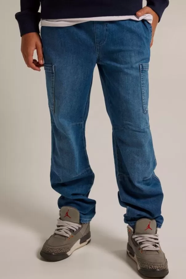 Jeans<America Today Jeans Dylan JR Denimblue