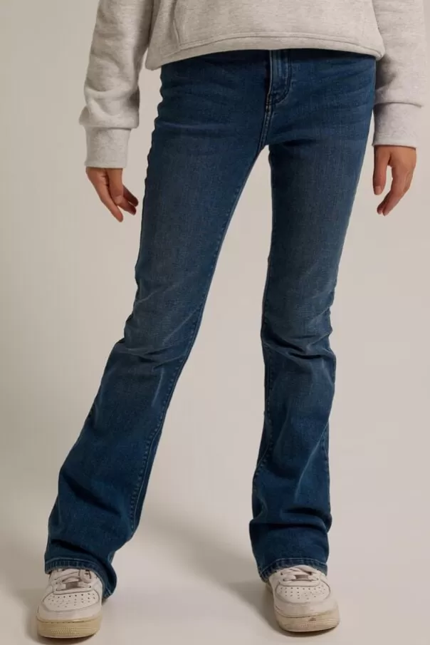 Jeans<America Today Jeans Emily flare Jr Lightused | Washedblack | Darkblue | Washedblack