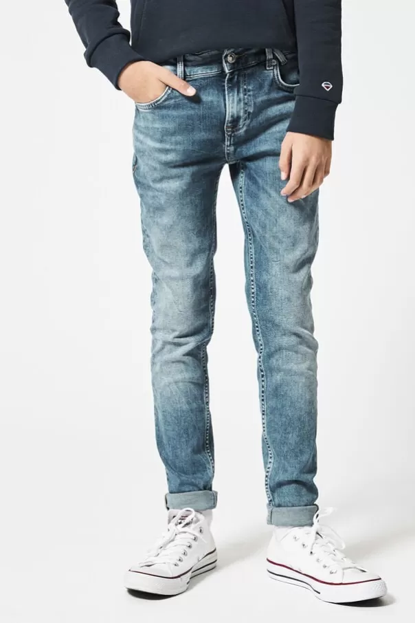Jeans<America Today Jeans Keanu Jr Washedblue