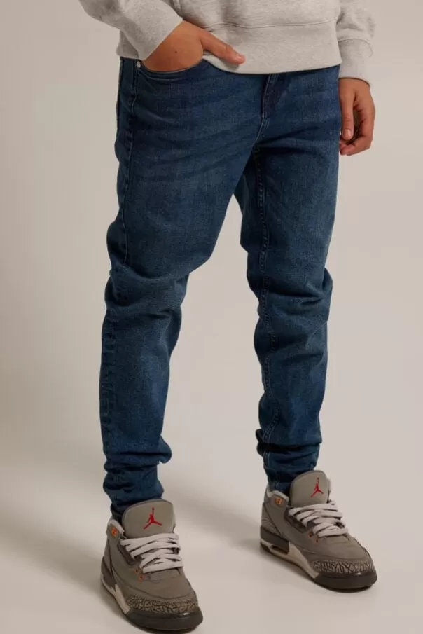 Jeans<America Today Jeans Kid Jr Blackdenim | Mediumblue
