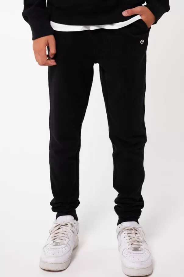 Pantalons | Pantalons de jogging<America Today Pantalon de jogging Chance JR Black | Darkblue | Lightgreymelange