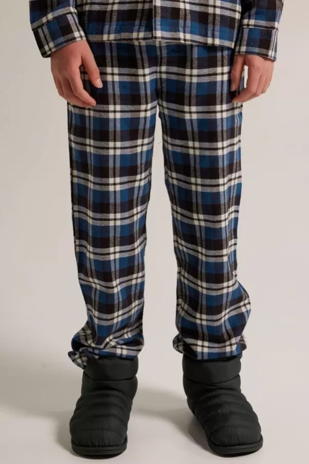 Sous vetements & Lounge<America Today Pantalon de pyjama Nathan JR Blue/navy