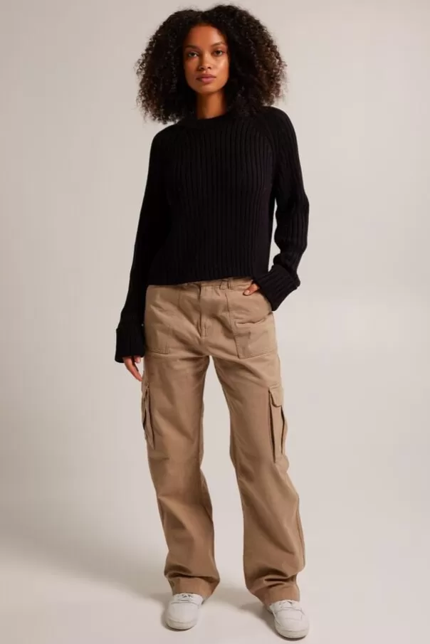 Pantalons<America Today Pantalon Paloma Black | Lightkhaki | Army