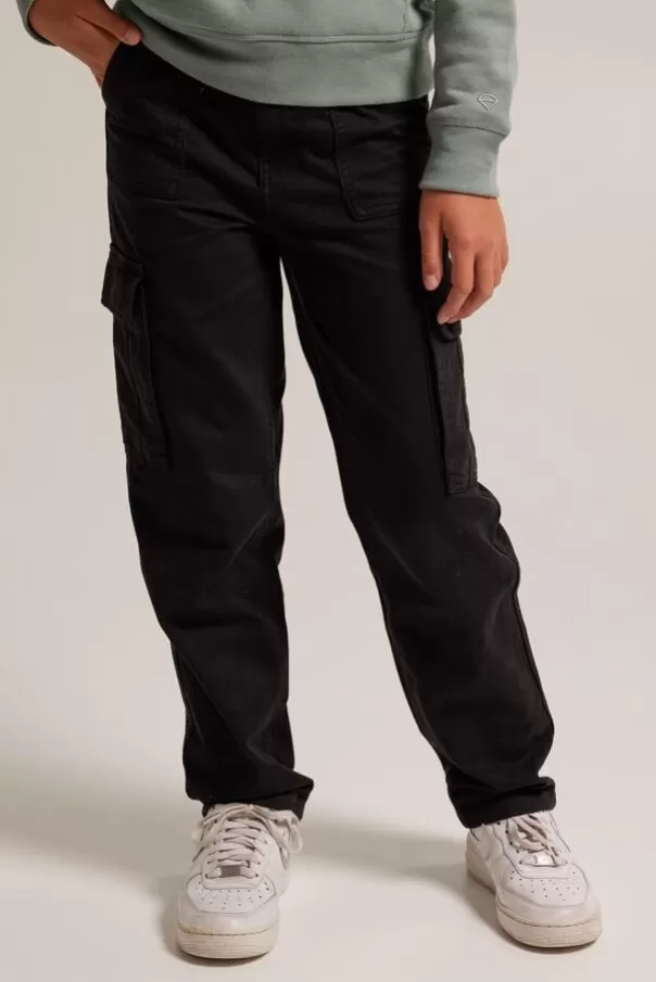 Pantalons<America Today Pantalon Paloma JR Black | Army