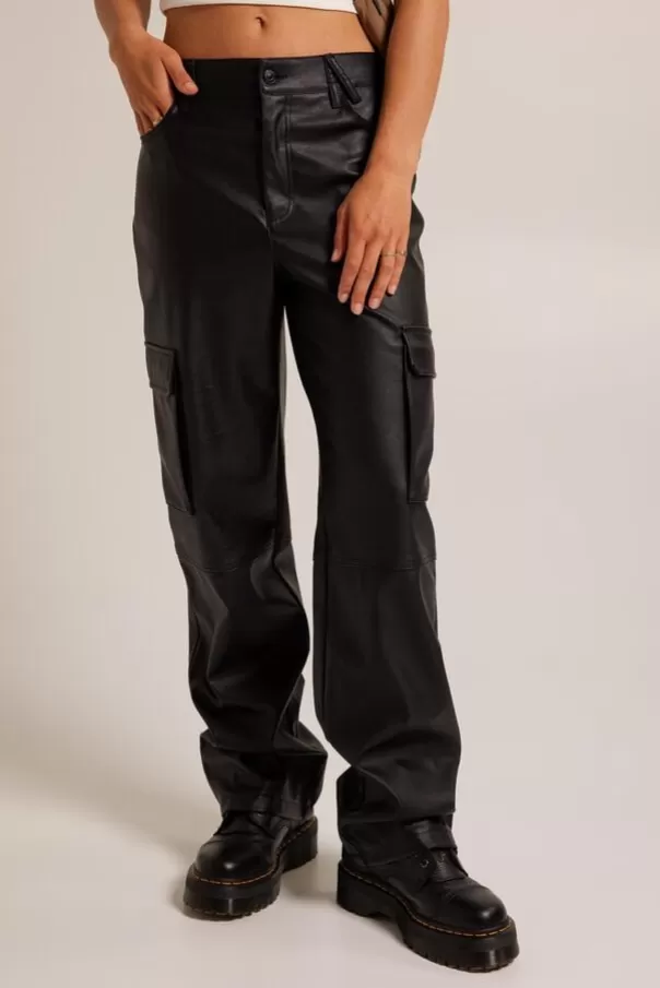 Pantalons<America Today Pantalon Parker Black | Army