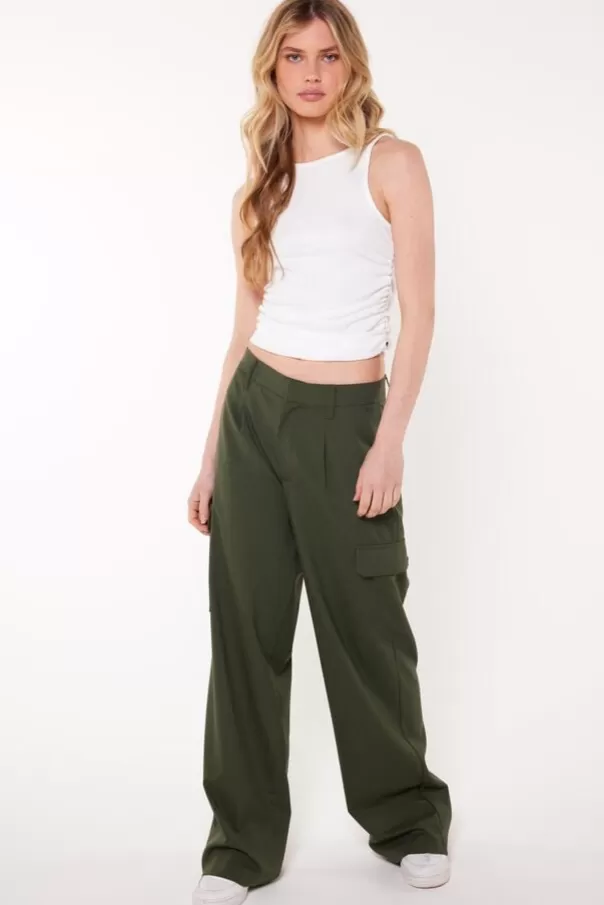 Pantalons<America Today Pantalon Phyne Army