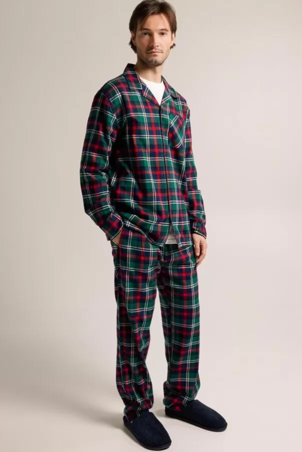 Sous Vetements & Lounge | Pyjamas<America Today Pyjama Nathan Shirt Multicolour