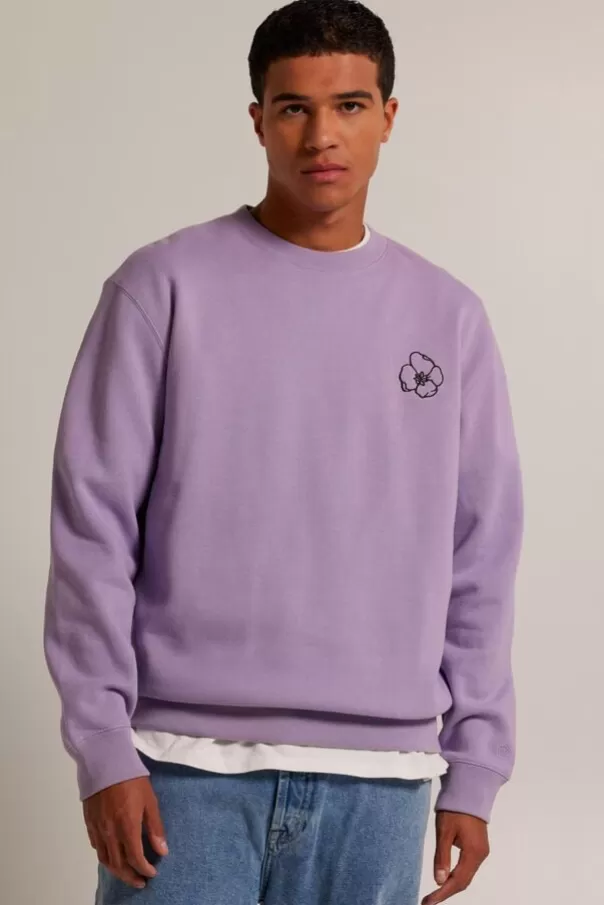 Sweaters & hoodies | Pulls & Gilets<America Today Sweat Stan Crew Lilac