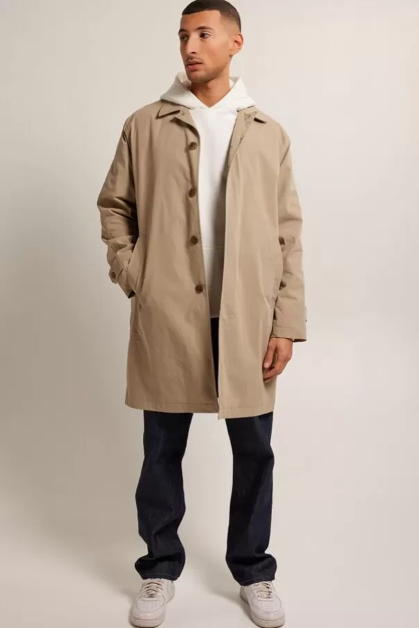 Vestes<America Today Trench-coat John Khaki