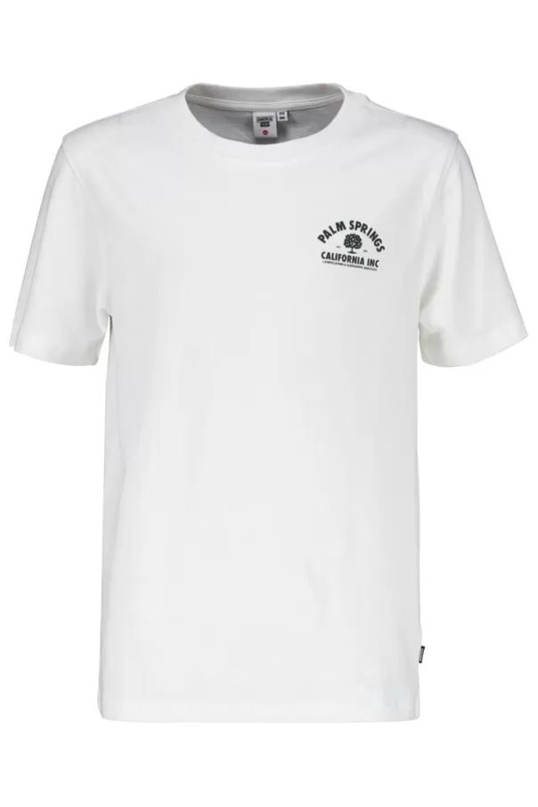 T-shirts & Polo's<America Today T-shirt Ede jr Dullblack | Offwhite | Peach