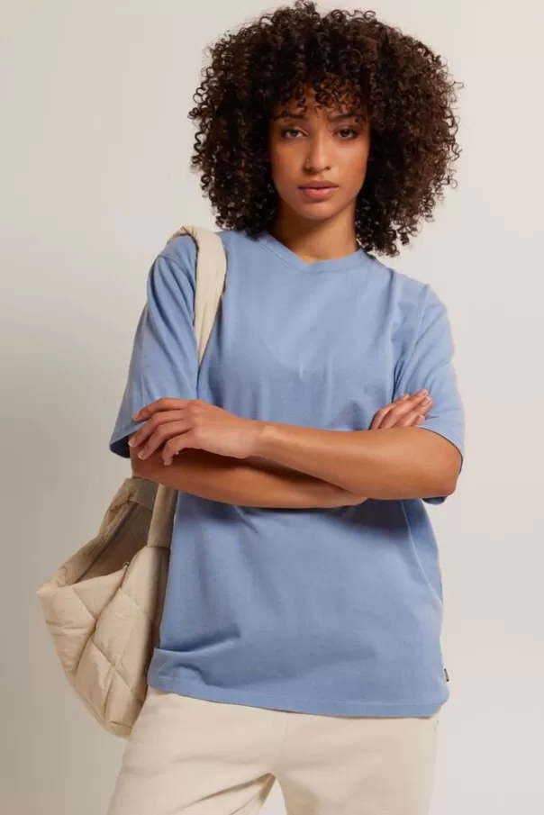 T-shirts & Tops<America Today T-shirt Elara Lightgrey | Frenchblue