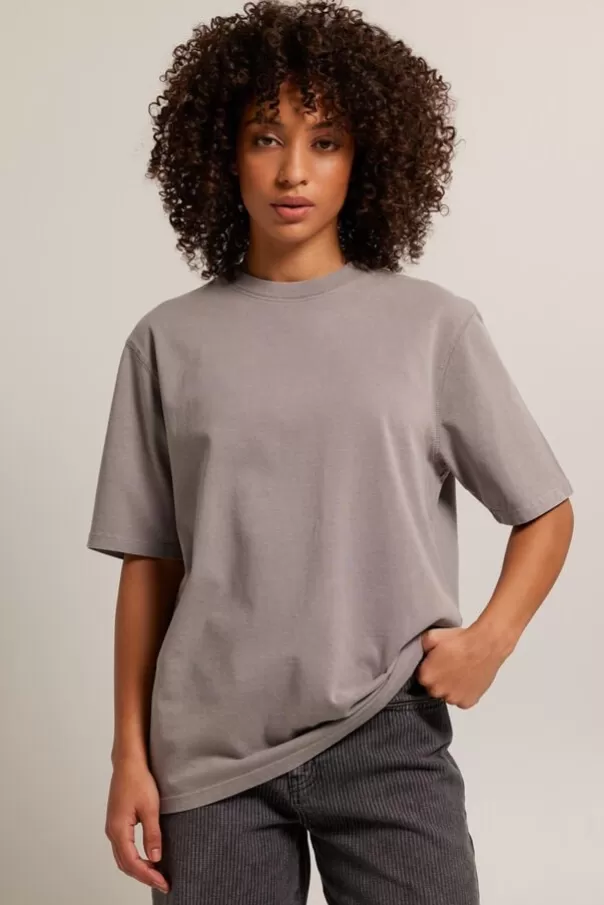 T-shirts & Tops<America Today T-shirt Elara Lightgrey | Frenchblue