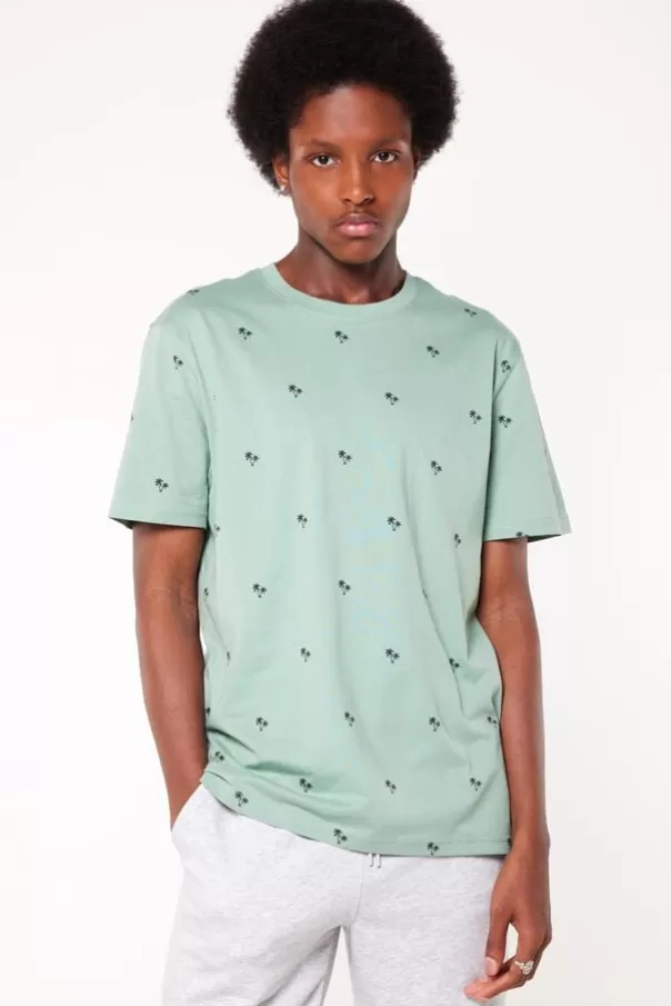 T-shirts & Polo's<America Today T-shirt Ellis Darkblue | Sage | White