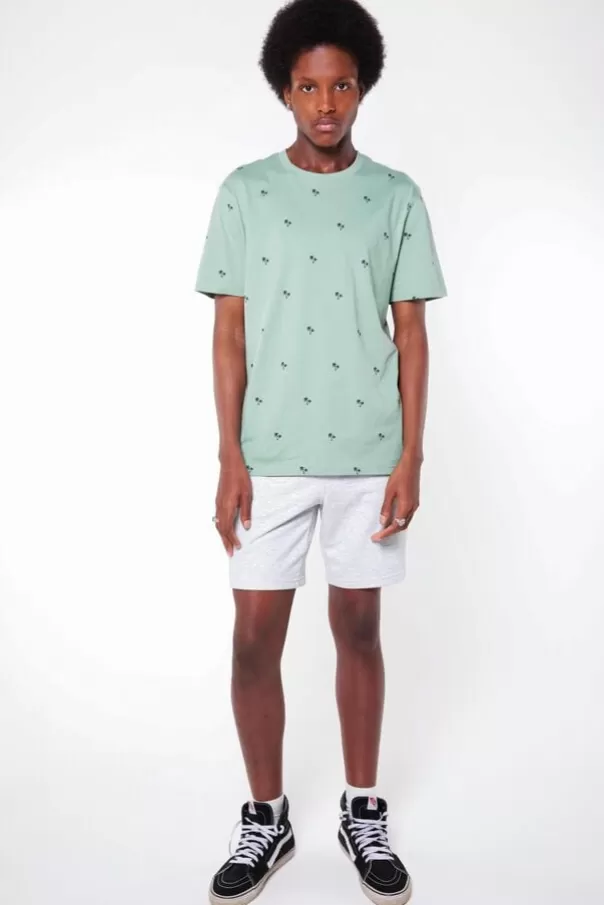 T-shirts & Polo's<America Today T-shirt Ellis Darkblue | Sage | White