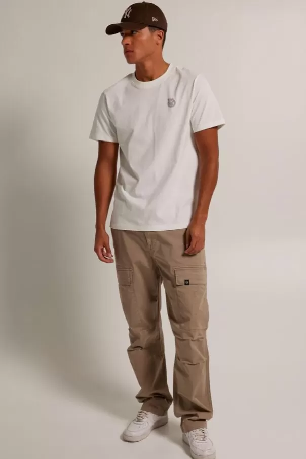 T-shirts & Polo's<America Today T-shirt Emile Offwhite | Washedblue | Seagreen