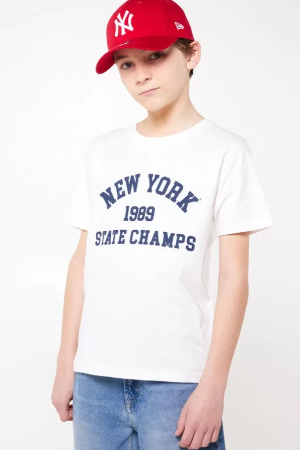 T-shirts & Polo's<America Today T-shirt Ethan JR TrueBlue | Offwhite