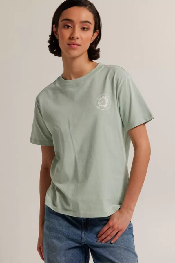 T-shirts & Tops<America Today T-shirt Ezra Washedblack | Softgreen