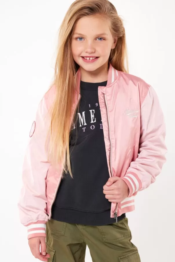 Vestes<America Today Varsity jacket Joelle JR Darkrose