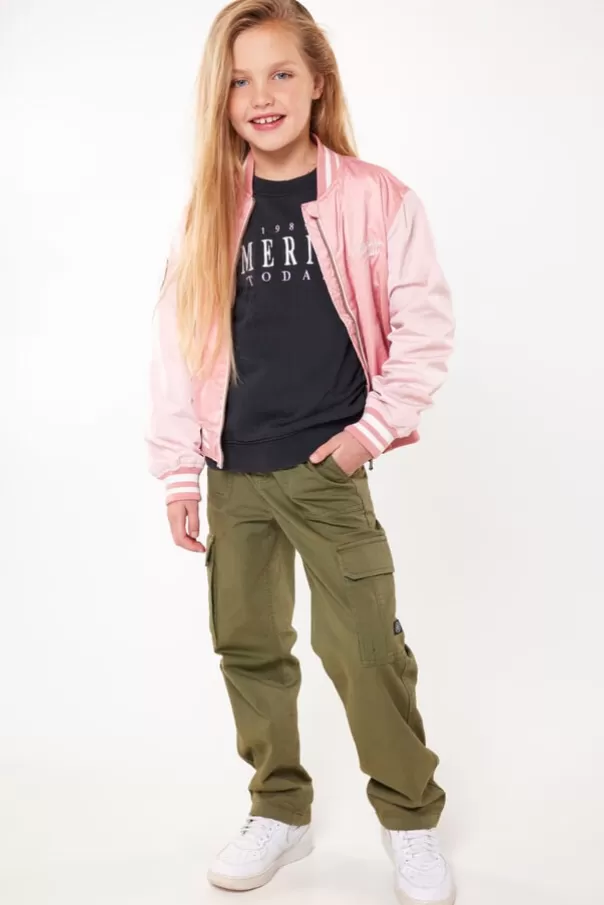 Vestes<America Today Varsity jacket Joelle JR Darkrose